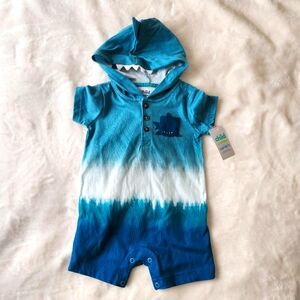 NWT Carters Shark onsie